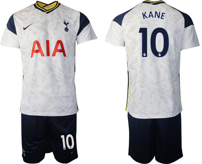 Men 2020-2021 club Tottenham home #10 white Soccer Jerseys